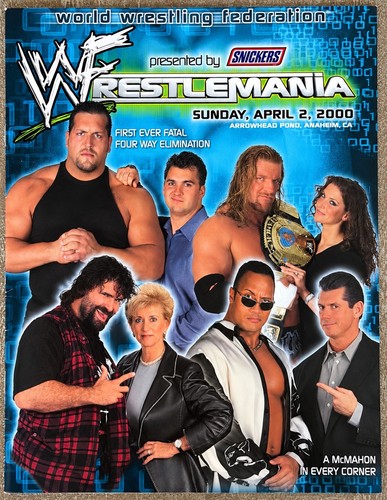 Original wwf wrestlemania xvi - wwf,