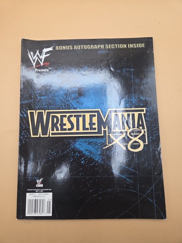 Wrestlemania program 2002 - x8,