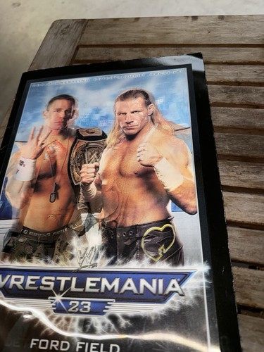 Wwe wrestlemania program - wrestlemania, 23