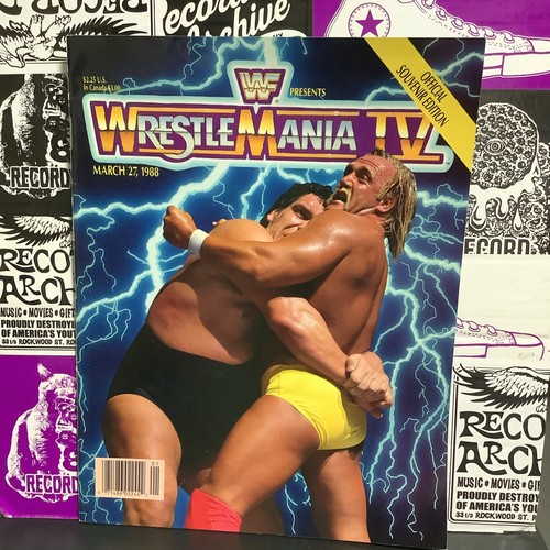 Vtg 1988 wrestlemania - vtg,