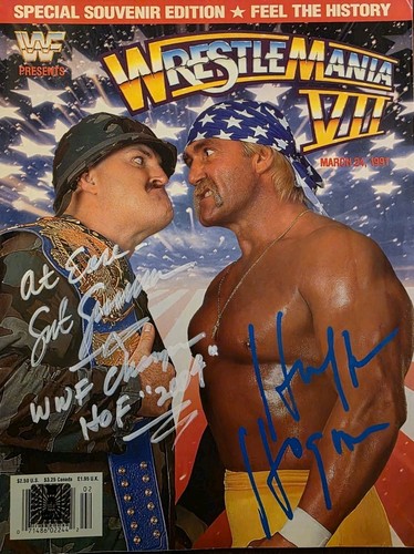 Wwf wrestlemania program - wrestlemania,