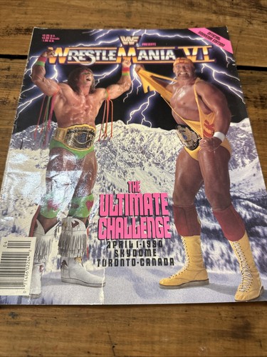 Wwf wrestlemania program - wwf,