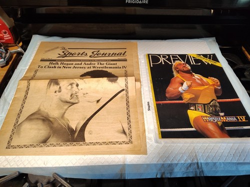 Rare wrestlemania preview - rare,