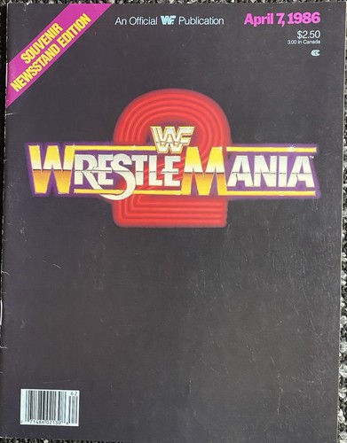 Vintage 1986 wwf wrestlemania - 1986,